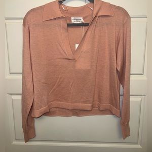 Premium my molly bracken vneck collared sweater